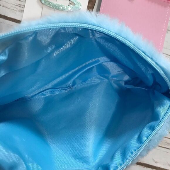 Initial P Bag Zipper Pouch Mini notebook hair accessories bracelet bundle monogr - Picture 4 of 6